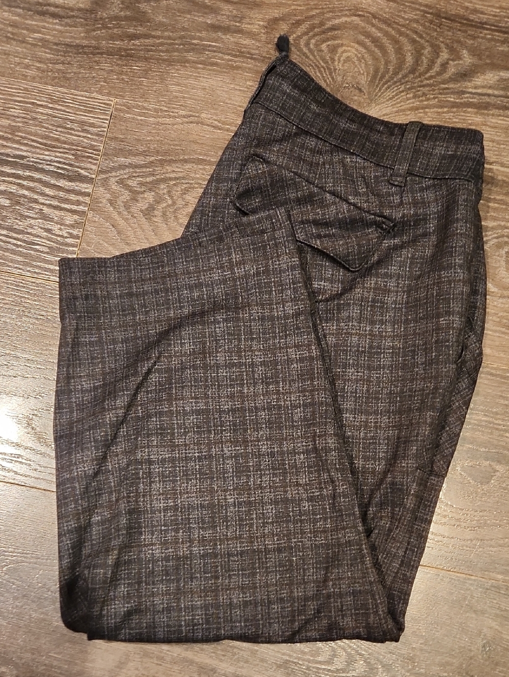 ❤️ DEMOCRACY HIGH RISE STRAIGHT CROP PANTS, DRAWSTRING WAIST, 1X - Picture 7 of 7
